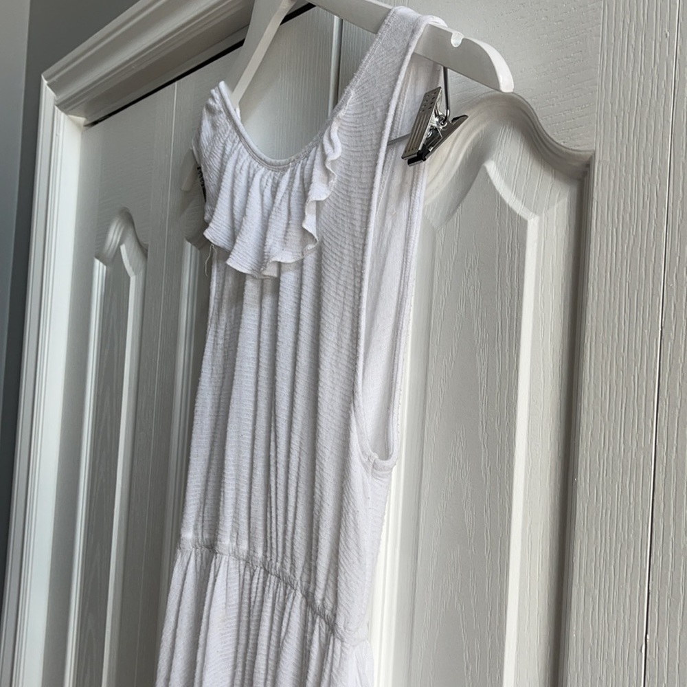 FREE PEOPLE Float Away Asymmetrical Ruffle Tank - Picture 10 of 15